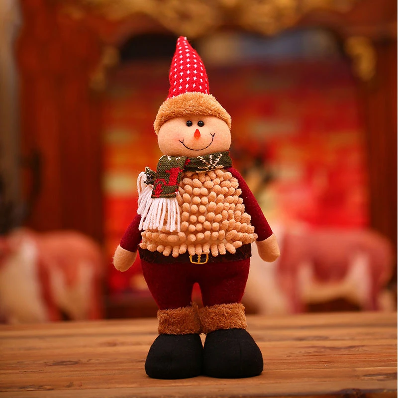 Christmas Snowman Doll Decorations Christmas Tree Decoration Decoration Christmas Hotel Window Decoration Gift for Child