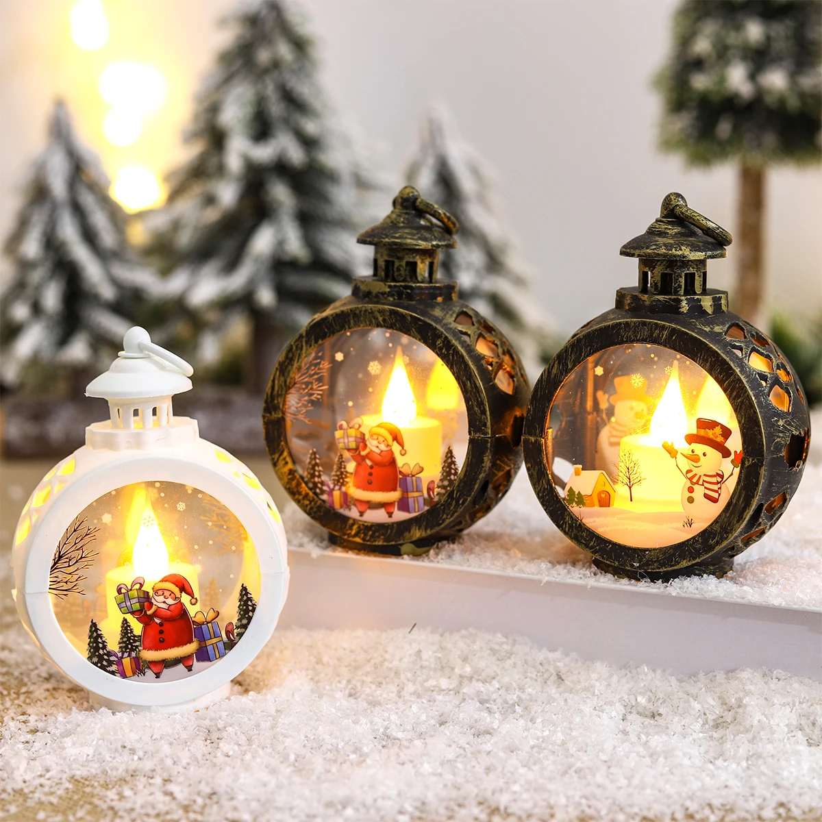 Светящаяся свеча с надписью &quotMerry Christmas" рождественские украшения для детей