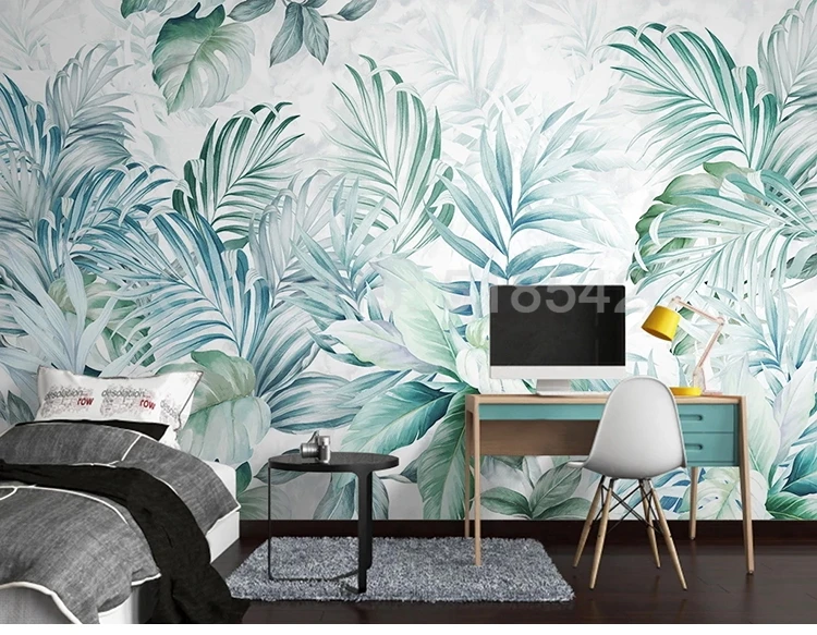 Papel de parede com foto personalizada 3d,