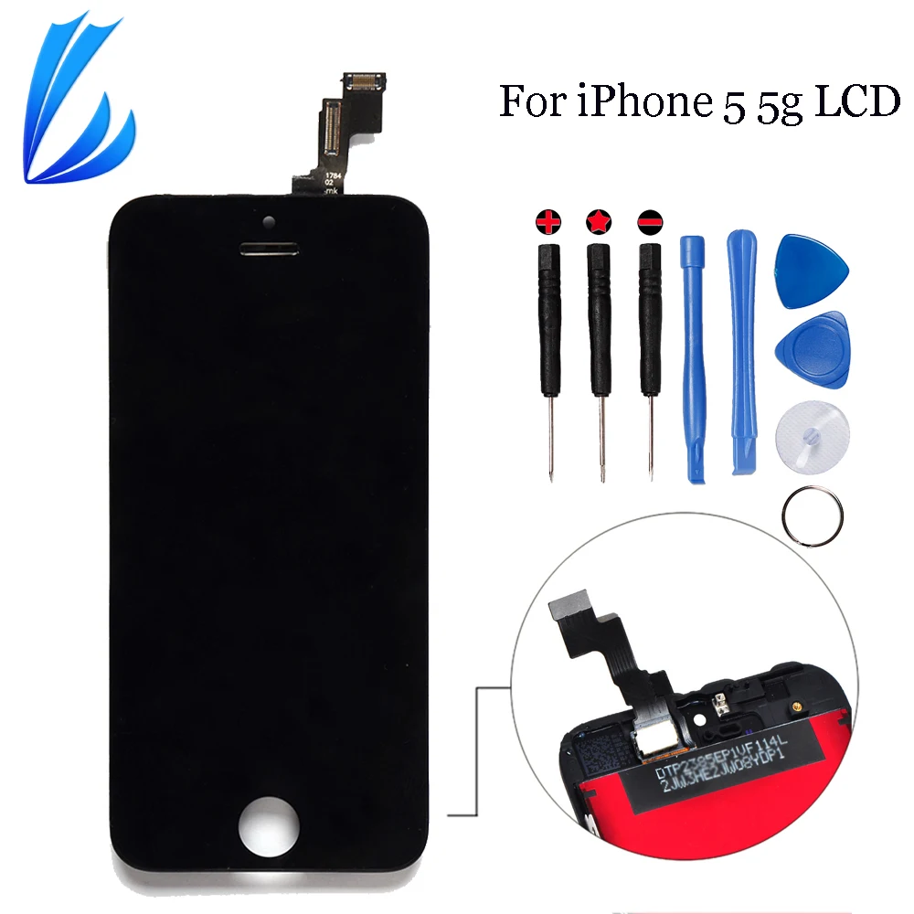 Качественный Сенсорный Экран AAA для iPhone 5 ЖК-дисплей 5g замена мобильного телефона