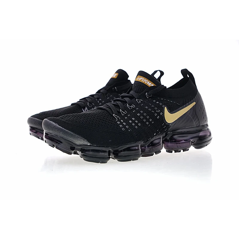 Оригинальные подлинные мужские кроссовки для бега Nike Air VaporMax, легкая спортивная обувь для улицы, дышащая, удобная, 942842-002