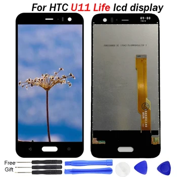 

100% Tested NEW Black For HTC U11 Lite/Life LCD Display Touch Screen Digitizer Assembly Replacement For HTC U11 Life Display