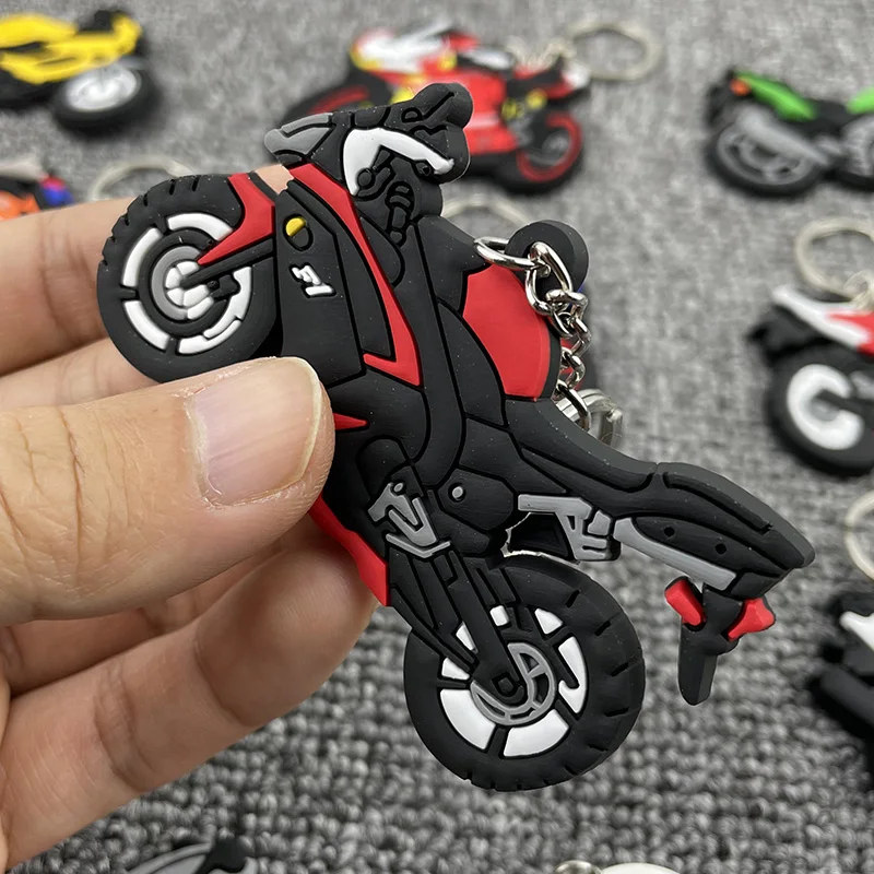 3d Motorcycle Accessories Motorcycle Keychain Rubber