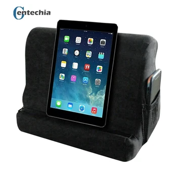 

Multi-Angle Soft Pillow Lap Stand for IPads Tablets EReader Books Magazines for Samsung Galaxy Kindle Tablets Desk phone Holder