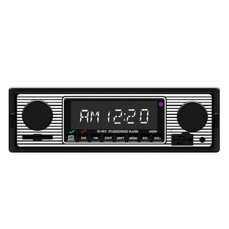 Автомобильная магнитола HiMISS с Bluetooth винтажный mp3-плеер стерео классический