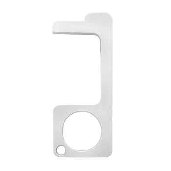 

Hygiene Handmade Door Opener EDC Door Opener Elevator Clean Touch Tools Door Non Contact Hand Tool Key Buckle Antimicrobial