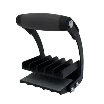 

Wooden Handle Wrench Plywood And Sheetrock Panel Carrier Heavy Metal / Furniture Gripper Sheet Goods Handle