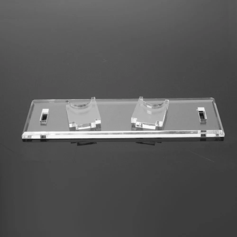 YDDSABER Acrylic Lightsaber Rack Sword Stand Holder Transparent & Black Base Detachable Display