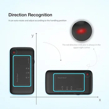 

H20 2.4G Backlight Mini Wireless Keyboard With Touchpad For Android TV Box Touch Function Keyboard Function