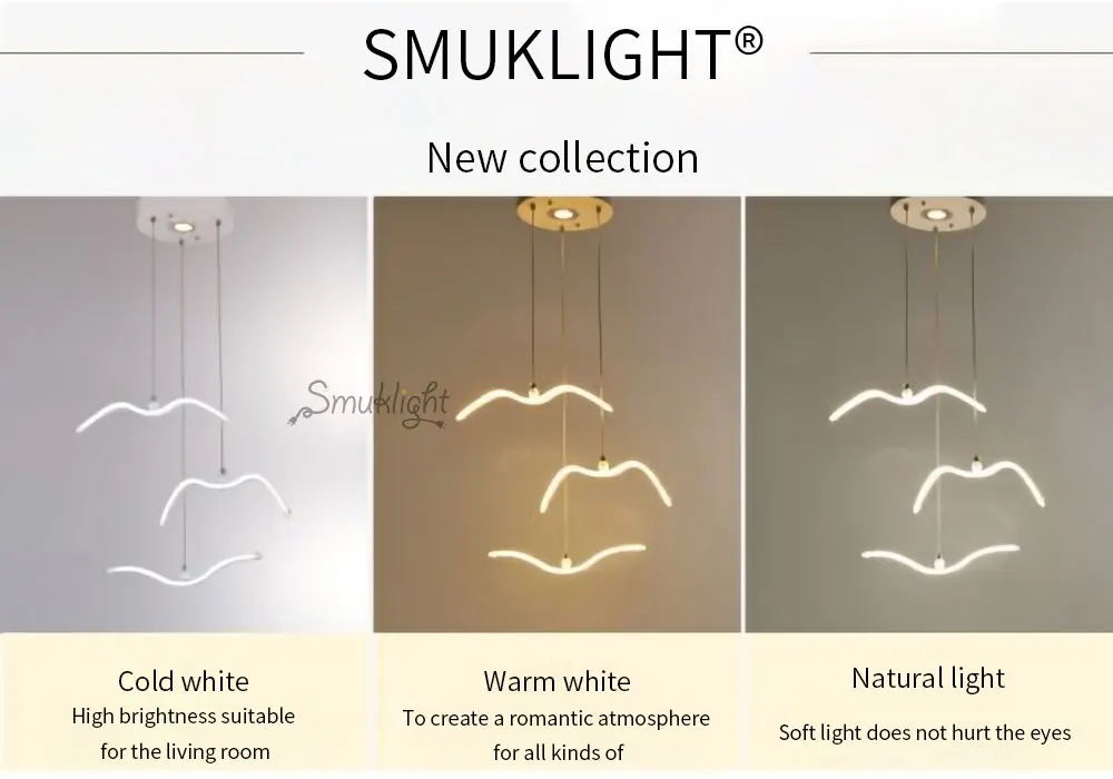 海鸥吊灯小鸟灯_01