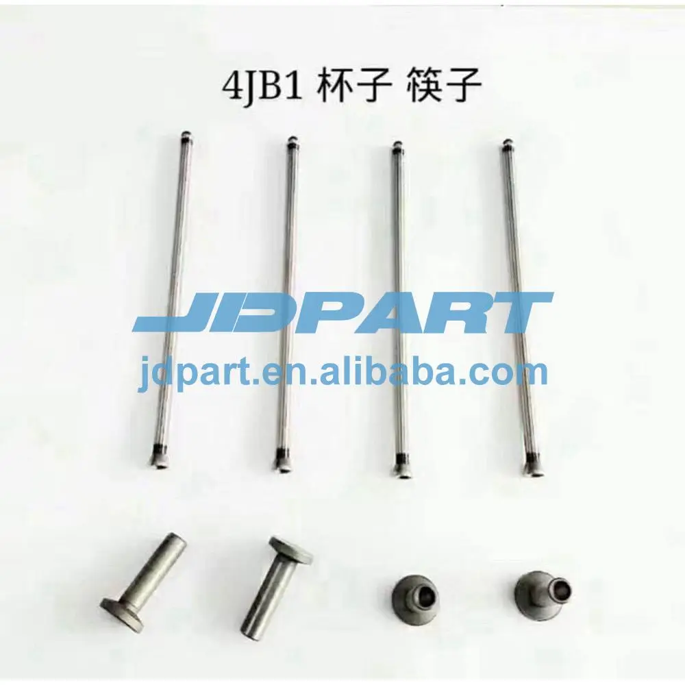 

4JB1 push rod and valve tappet For Isuzu