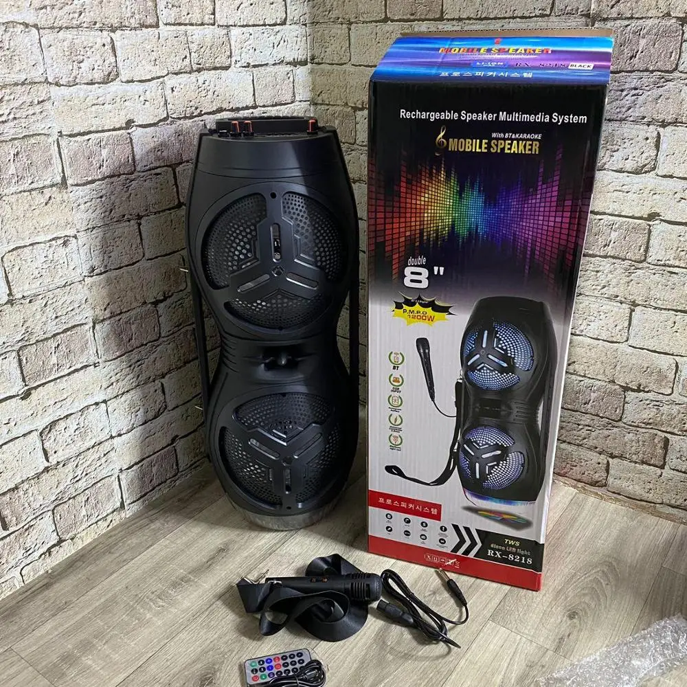 Акустическая система BT Speaker USB Bluetooth комбо колонка усилитель звук сабвуфер
