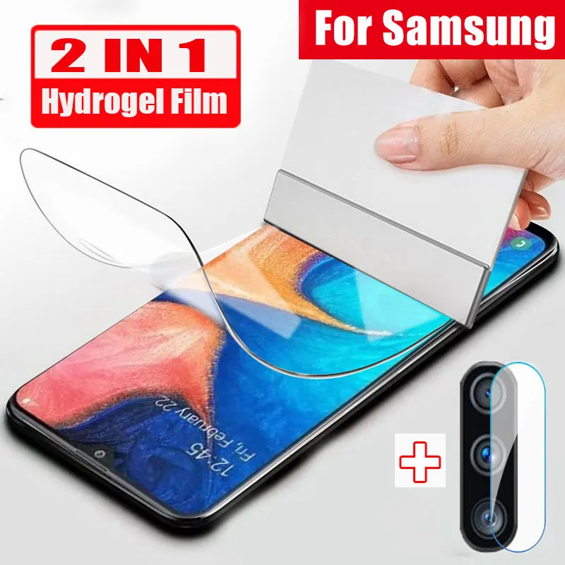 Защитная пленка и стекло для камеры 2 в 1 Samsung Galaxy A51 A71 A10 A20 A30 A50 A70 A20E M20 M30 | Мобильные