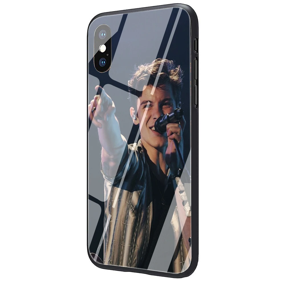 Shawn Mendes Singer чехол для телефона из закаленного стекла для iPhone 5 5S 6 6S Plus 7 8 Plus X XS XR 11 Pro Max - Цвет: G1