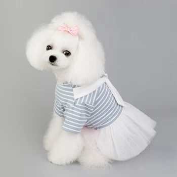 

Dog Shirt Dress Spring Summer Pet Outfits Dog Clothe For Small Dog Party Dog Skirt Puppy Pet Costumes Pets Outfits