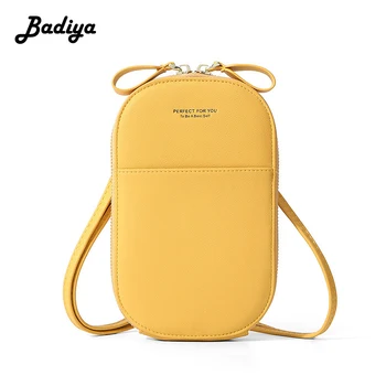

Fashion Women Phone Bag Large Capacity Coin Card Holder Purse Brief Female Crossbody Bag for Travel Ladies Zipper Shoulder Bag
