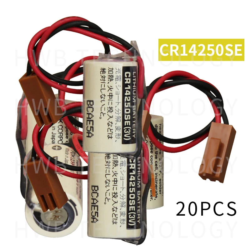 20 шт. Оригинальный Новый CR14250SE 3V CR14250SE(3V) CR1/2AA CR14250 14250 PLC промышленный литиевый