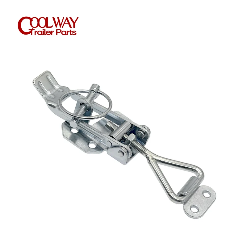 Truck Trailer Latch Toggle Fastener Catches With Lynch Pin Over Center RV Parts Caravan Camper Accessories 2pcs zinc truck trailer latch toggle fasteners overcenter catch over center ute rv parts camper accessories caravan components