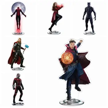 

20 Style Avengers 4 Endgame Marvel legends Figure Toys Captain Marvel Ironman Thanos Spiderman PVC Stand Model Collection Toys