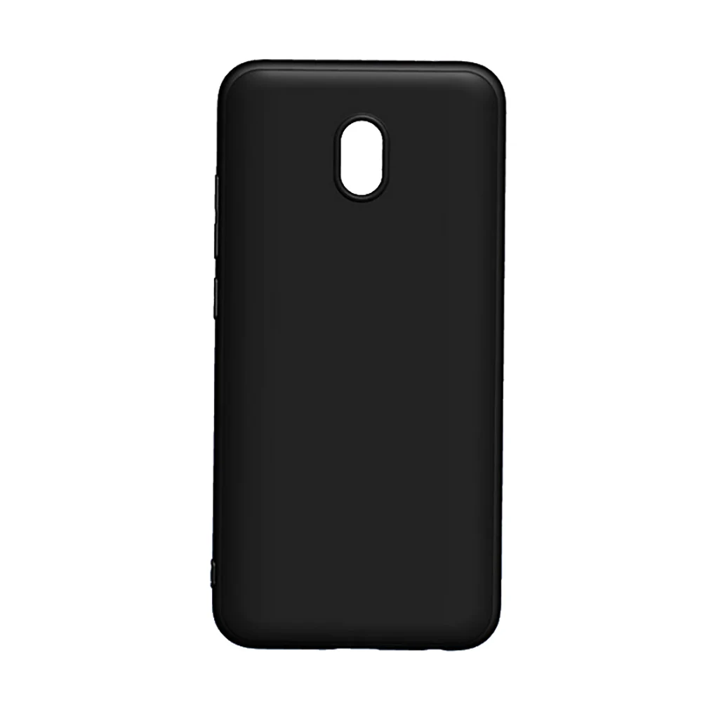 Силиконовый чехол для Xiaomi Redmi 8a чехол с полной защитой мягкая термополиуретановая накладка на заднюю панель на Redmi 8 бампер Hongmi 8a чехол для телефона с защитной крышкой Coque - Цвет: Black TPU