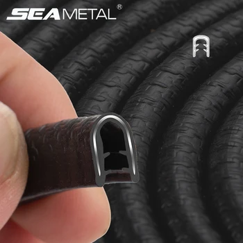 

Car Door Edge Protector Universal Auto Door Guard Protective Strips Universal Automobiles Doors Trunk Hood Seal Sealant Strip