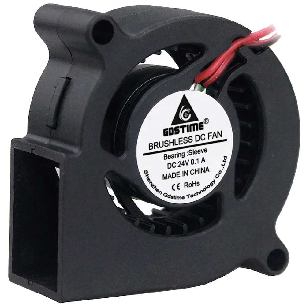 1 шт. центробежный вентилятор 24 В 50 мм 5000 об./мин.|blower fan|cpu cooling fancooling fan |
