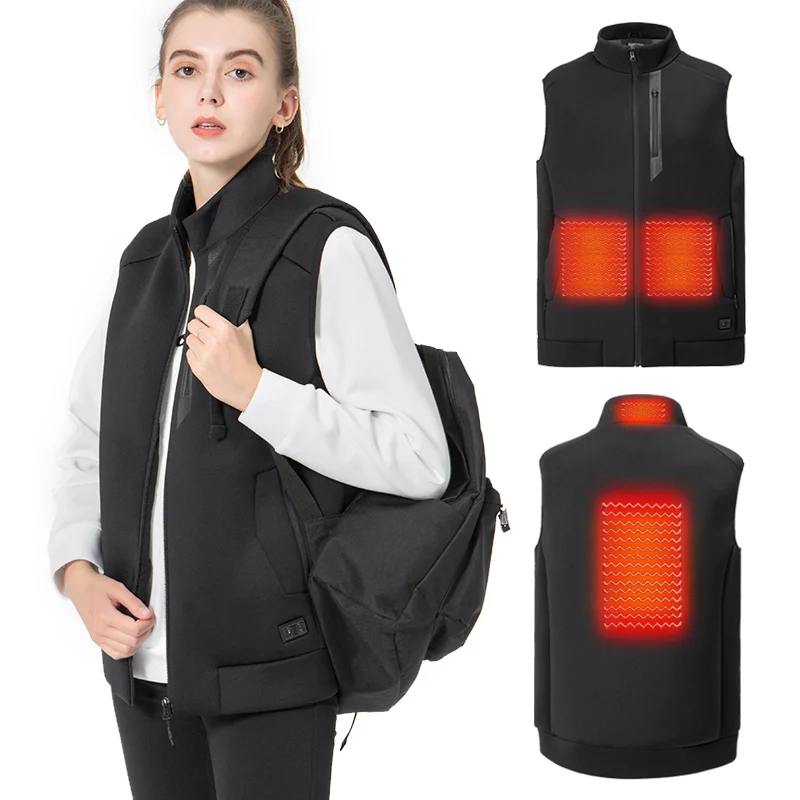 Жилет с подогревом Snowwolf для мужчин и женщин зимний жилет инфракрасным