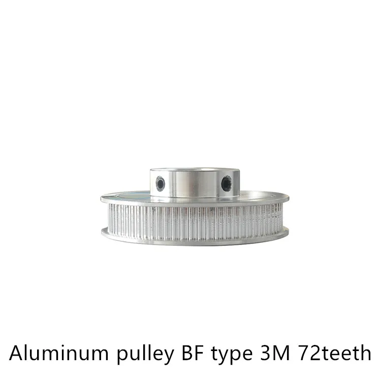 buy BF type 72 teeth 3M Timing Pulley Bore 8mm 10mm 12mm 14mm 15mm for HTD belt used in linear HTD3M pulley 72Teeth 72T