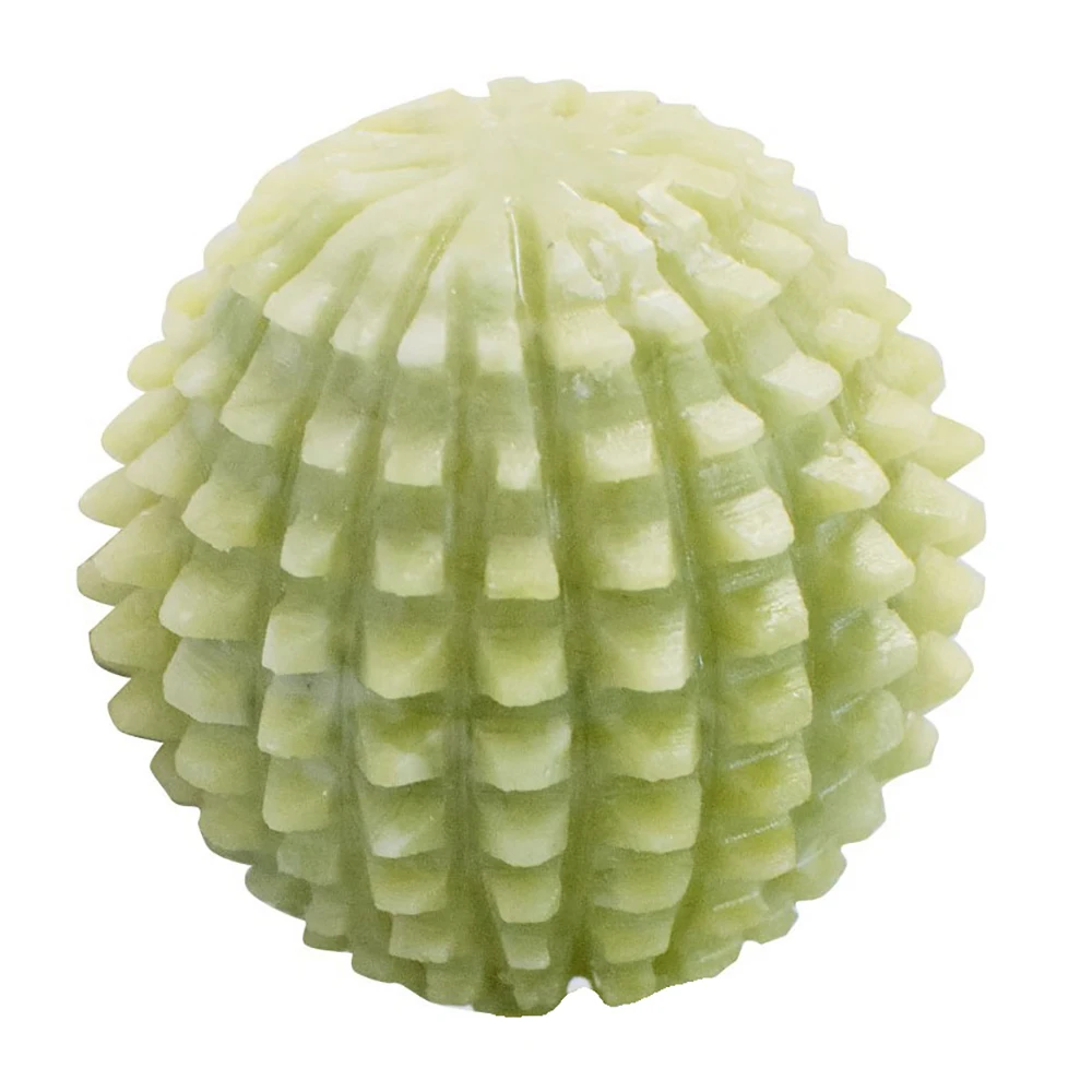 Natural Jade Stone Acupuncture Trigger Massage Ball Hand Rigger Point Muscle Sore Body Relief Exercise Tool | Красота и здоровье