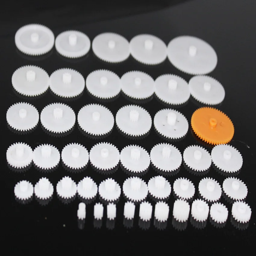 Plastic Gears Cog Wheels 46 styles motor gear transmission gear All The Module 0.5 Robot Parts DIY Accessary engranajes de pl&aacute;stico