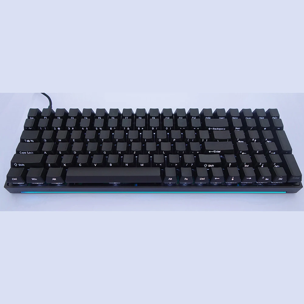 Механическая клавиатура RGB96 с ЧПУ алюминиевый чехол переключатели Gateron Cherry