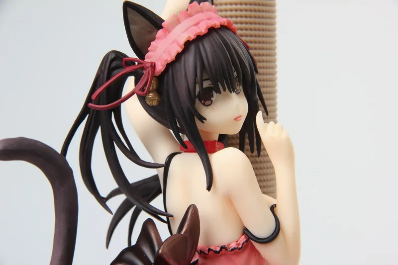 

Anime Garage Kit Date Major Combat Kurumi Tokisaki Underwear Pajamas Cat Ears Nekopara Model Ornaments
