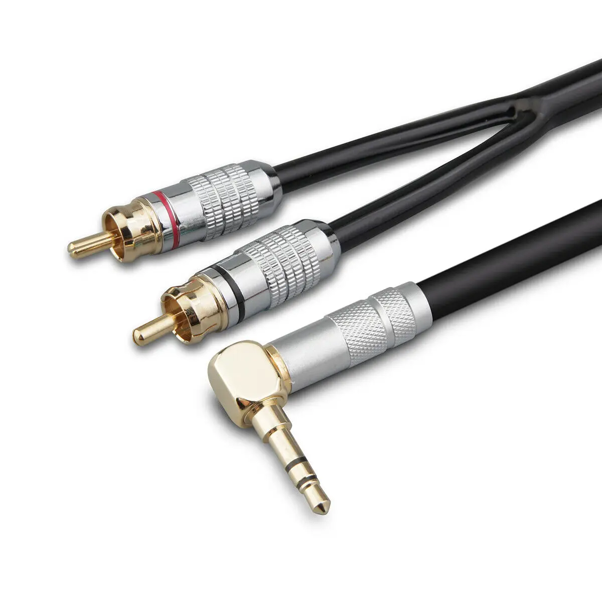 Details about Audiophile Audio Cable Stereo 3.5mm to 2 RCA for Tablet Speaker MP3 CD IPAD iPod | Электроника