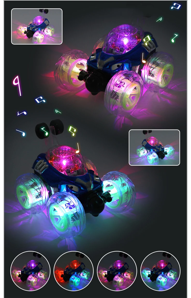360 Вращающаяся и переворачивающаяся машинка, игрушка на дистанционном управлении, машина с цветной вспышкой и музыкой, радиоуправляемая машина 4wd, настенная скалолазальная машина, игрушка для мальчиков, радиоуправляемые машины