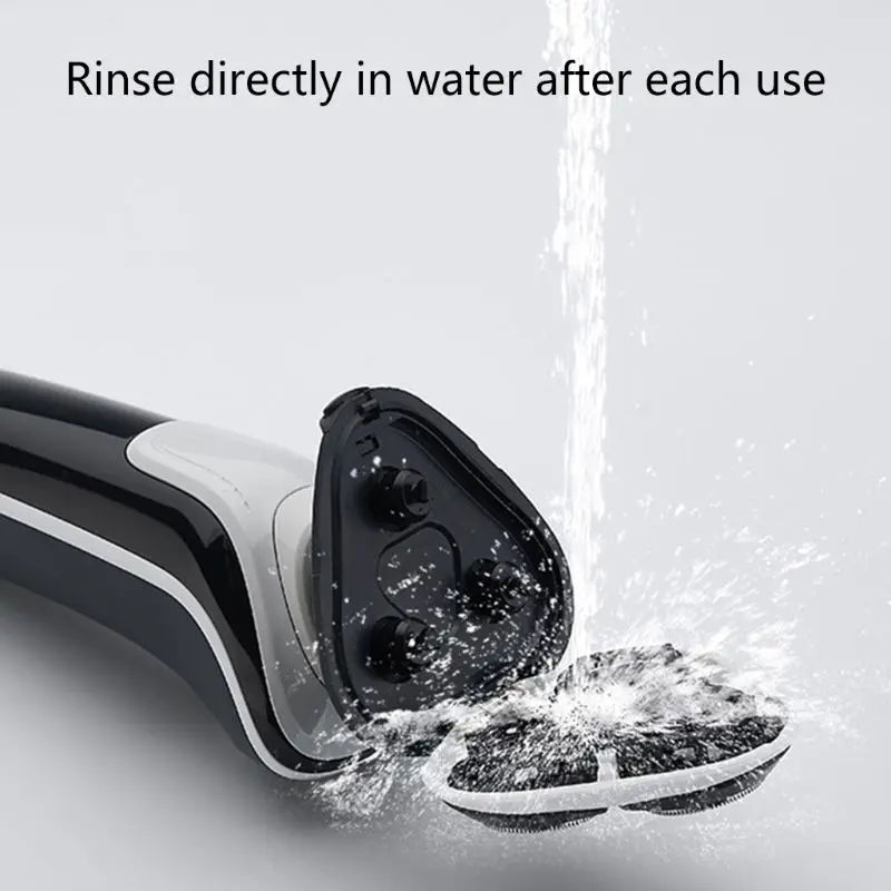 1Set USB Charging Rotary Shaver Smart Electric Razor Men Beard Shaving Trimmer