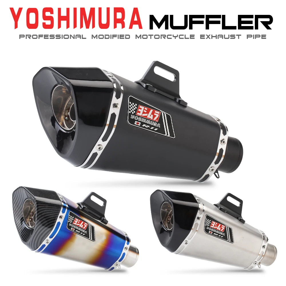 Moto Universale Yoshimura R11 Scarico Marmitta Moto Db Killer Per Ninja 250 400 Z750 Z800 Z900 R3 R1 Mt07 Mt09 Mt10