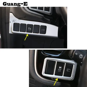 

Car sticker styling ABS Chrome front head fog light switch button trim frame lamp 2pcs For Mitsubishi Outlander 2016 2017 2018