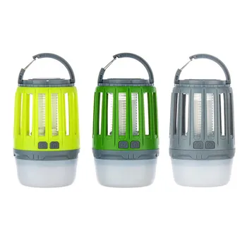 

Camping Lights With Bug Zapper Mosquito Repellent Function Camping Lantern Mosquito Trap Mosquitoes Insect Killer Pest Reject
