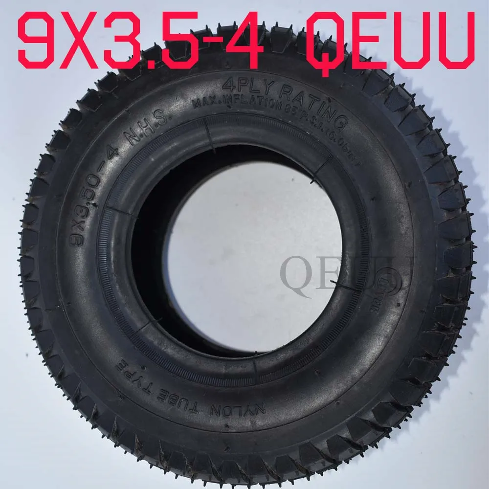 9x3. 5-4 шины и внутренняя трубка с изогнутым стержнем клапана 9*3,50-4 дюймовая шина электрического маленького серфинга четырехколесного скейтборда пляжного автомобиля