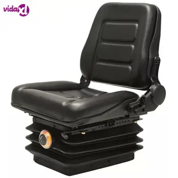 

VidaXL Forklift & Tractor Seat With Suspension And Adjustable Backrest High-Quality Tractor Seat Comfortable Useful V3