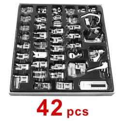 Comprehensive Sewing Machine Presser Foot Kit - Essential Household Sewing Accessories (42PCS)