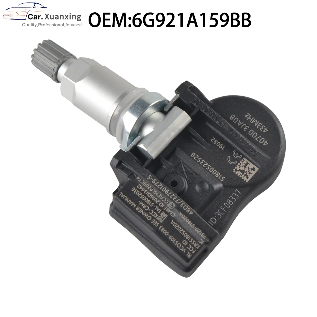 Система мониторинга давления в шинах 6G921A159BB TPMS 433 МГц для Ford mondeo 2013-2015 S180052020K/S180052020