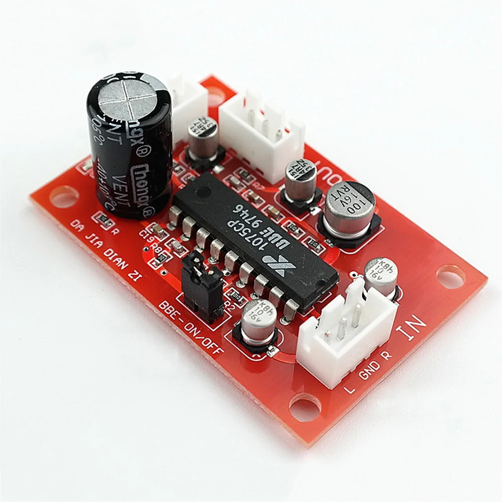 Taidacent XR1075 BBE Sound Processor Tone Board Preamp Audio Module to Improve The Clarity of High and Low Sounds