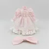 Blyth doll Princess dress with melamed Two color for choice for the  JOINT body  sweet dressing BJD 5