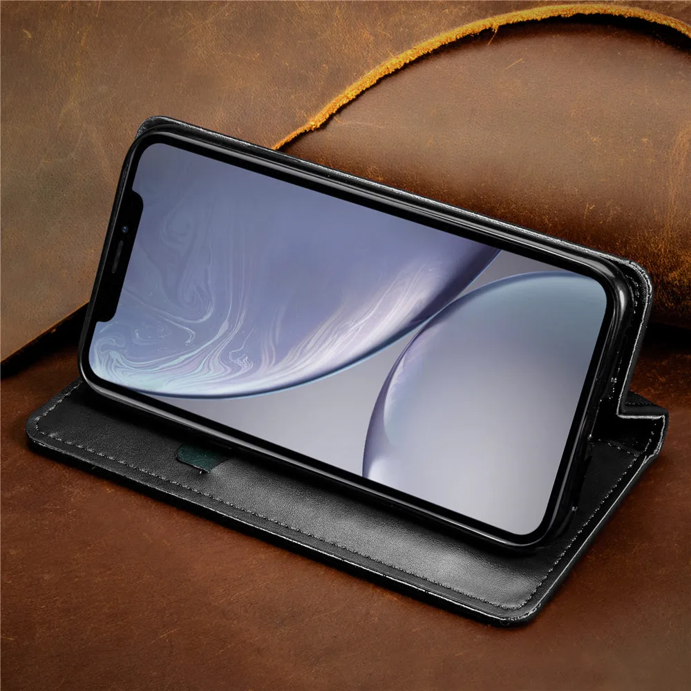 Чехол бумажник для Huawei Y9 Y7 Y6 Y5 Y3 II Prime Pro Lite 2019 2018 2017 чехол 2016 кожаный в стиле ретро с