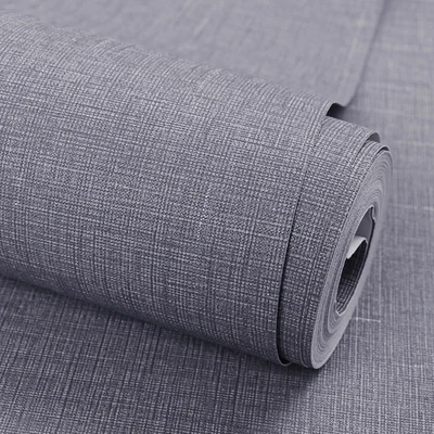 9 Good quality nordic solid color gray white wallpaper living room bedroom linen japanese style light gray wallpaper simple modern - Цвет: 9