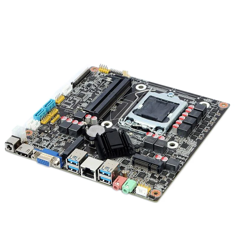 Intel H110 материнская плата Mini ITX ddr4 Поддержка 6/7th gen I3/I5/I7