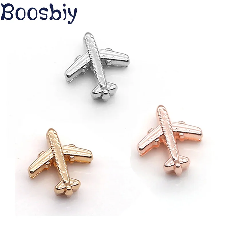 

Boosbiy DIY Keys Air Plane Aircraft Airplane Slide Charms fit Pandora Stainless Steel Mesh Bracelets For Women Jewelry Making