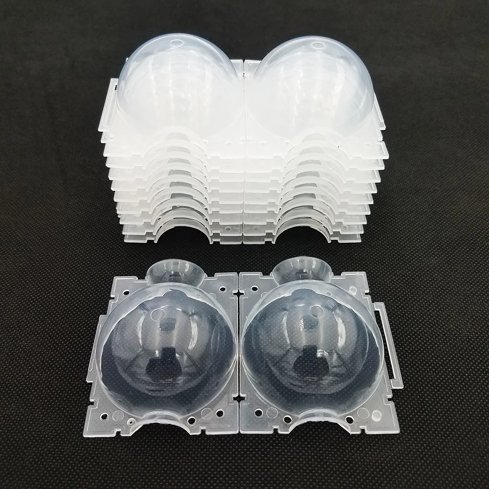 20Pcs 8cm Plant Root Ball Visible Root Graft Growing Box Breeding Case Plant Root Device Layer Pod High Pressure Ball for Garden 5