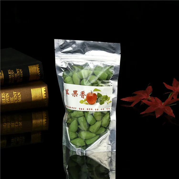 Apple incense 50PCS Керамические домашние ароматические палочки или конусы, фарфоровые ароматические палочки, керамические, алмазные синие, подарок 10 шт. конус - Цвет: Apple incense 50PCS